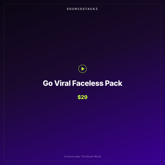 Go Viral Faceless Pack