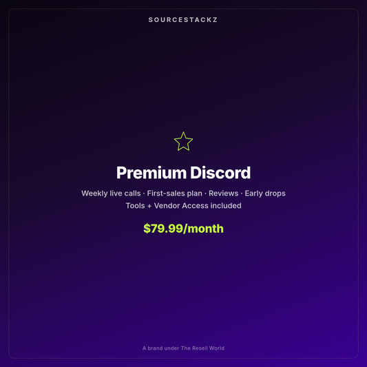 SourceStackz Premium Discord / month