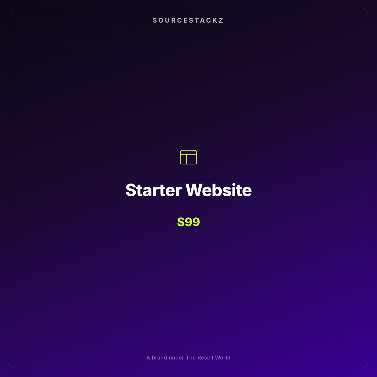 Starter Website