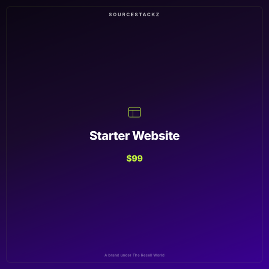 Starter Website