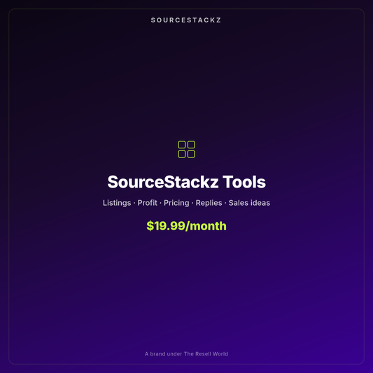 SourceStackz Tools / month